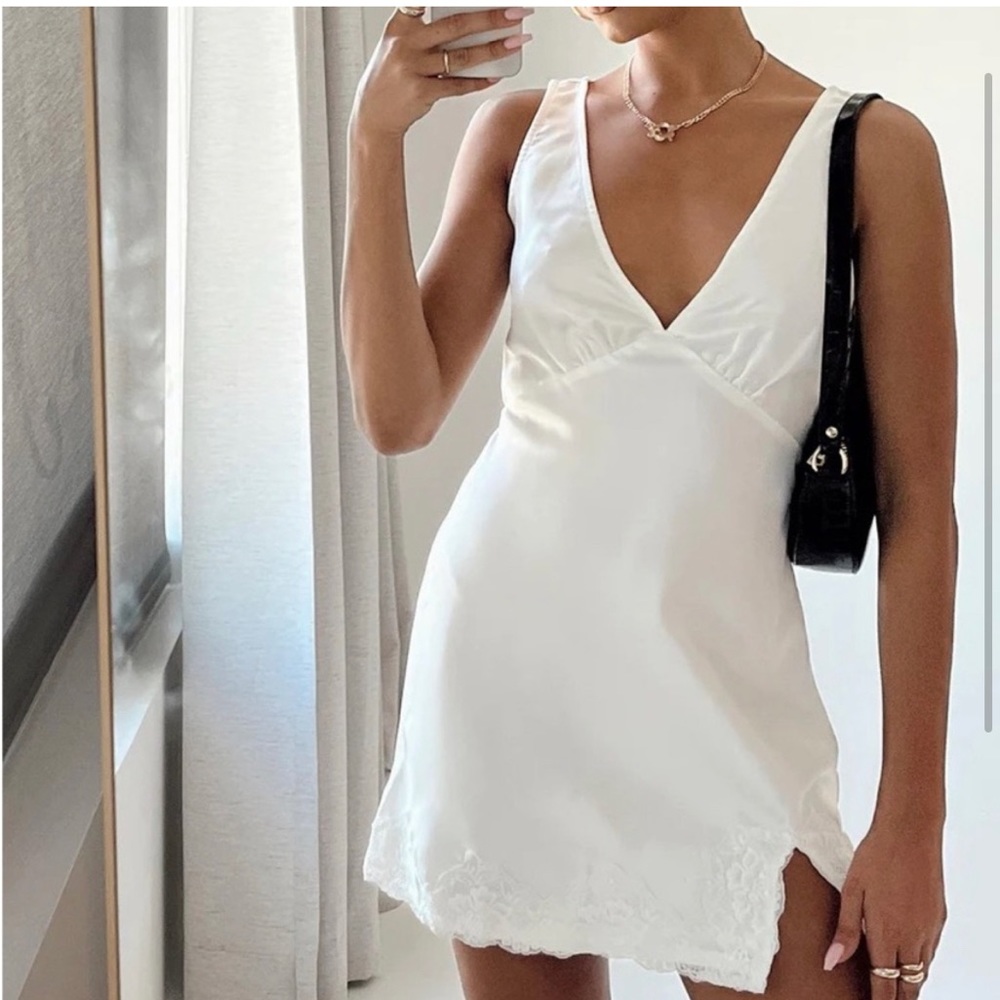 Princess Polly Athenia Mini Dress White